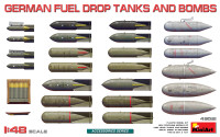 1/48 German Fuel Drop Tanks and Bombs