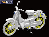 60-70s Southern Vietnamese Riding Vehicle Set   1/35