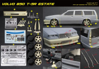 1/24 Volvo 850 T-5R Estate Conversion Set for Tamiya Kit