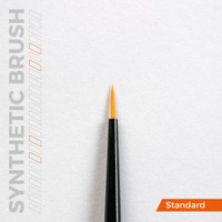 Synthetic Brush Round  #3/0