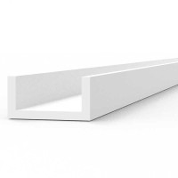 U Channel 3.0 Width 350mm Styrene Strip