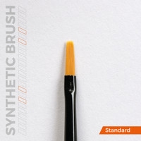 Synthetic Brush Flat #1