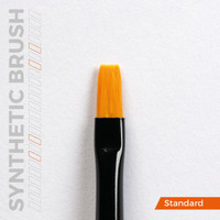Synthetic Brush Flat #2