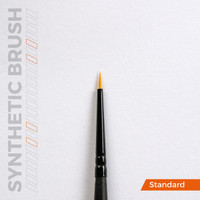 Synthetic Brush Round  #4/0