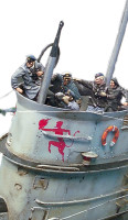 German U-Boat Crew (5 figures)  1/72