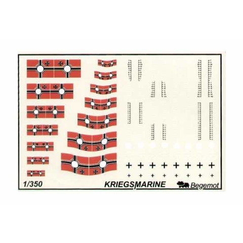 German Kriegsmarine Flags and Markings  1/350