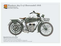 Wanderer 4PS 1916 Motorcycle  1/35