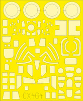 Flexible mask for Boeing B-17G 1/72