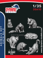 Animals Set Cats no.2  1/35