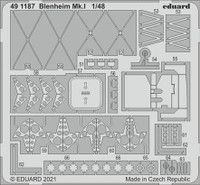 Blenheim Mk.I Photoetched Parts Airfix Kit  1/48