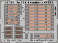 Junkers Ju 88A-4 seatbelts STEEL 1/48