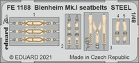 Blenheim Mk.I Seatbelts (Steel) Airfix Kit  1/48
