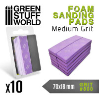 EVA FOAM Sanding Pads Grit #800 10pcs. 