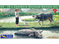 60’ – 70’s Southern Vietnam Buffalo Set  1/35