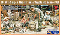 1/35 60-70’s Saigon Street Fruit & Vegetable Vendor Set