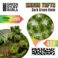 Dark Green Shrub Tuft