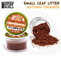 Leaf Litter Small Autumn Orange