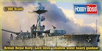 HMS Lord Clive, Shallow Water Heavy Gunboat  1/350
