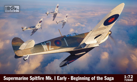 Supermarine Spitfire Mk.I Early – Beginning of the Saga  1/72