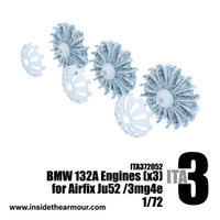 1/72 BMW 132A Engines for Airfix Ju-52