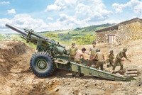 US 155mm M1 Howitzer with Crew of 6 Figures  1/35