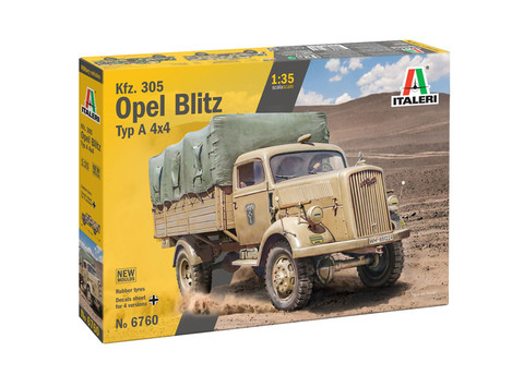 1/35 Kfz 305 Opel Blitz Typ A 4X4 New Molds