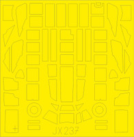 Painting mask for Messerschmitt Bf 110C-2/C-7  1/32