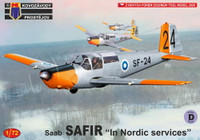 Saab Safir ”in Nordic Services”  1/72