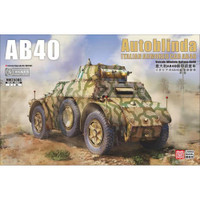 1/35 Autoblinda AB40 Italian Armored Car 