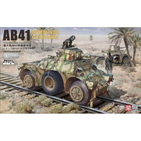 1/35 Autoblinda AB41 Ferroviara