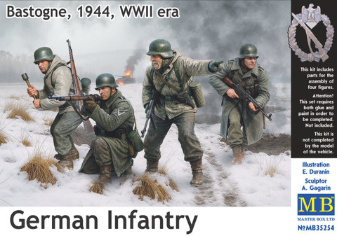 1/35 German Infantry. Bastogne 1944	