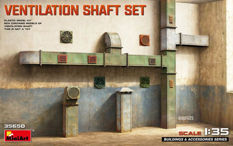 1/35 Ventilation Shaft Set	