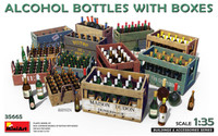 Alcohol Bottles with Boxes  1/35