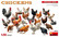1/35 Chickens (30 Chicken Figures Included)