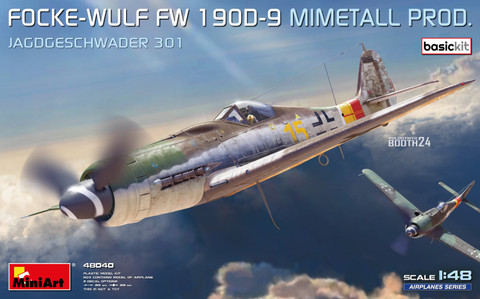 1/48 Focke Wulf Fw 190D-9 Mimetall Production Basic Kit