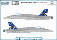1/72 Finnish McDonnell-Douglas F/A-18C/D Hornet Display Team 2023	
