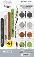 Sanding Stick Set (4pcs)  	