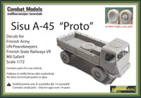 Sisu A-45 4X4 (3D-renkaat) 1/72                                                                                                            
