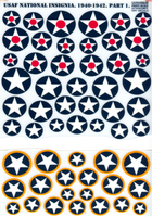  1/48 USAF National Insignia 1940-1942