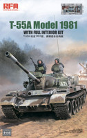 1/35 T-55A Model 1981 with Full Interior