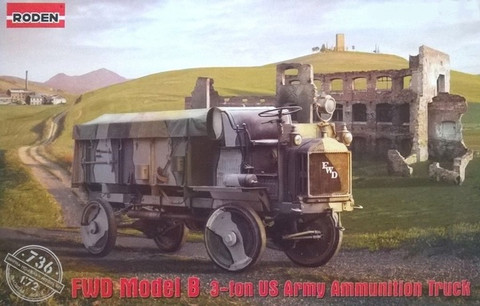 1/72 FWD Model B 3-ton US Ammunition Truck