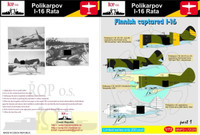 1/72 Polikarpov I-16 Rata – Finnish Captured