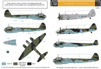 Finnish Bombers - Post War Markings  1/48