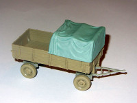 1/72 Canvas Cover for SCH72003 4500 Mercedes pritsche, or 3 tonnen Einheitsanhanger Verdeck