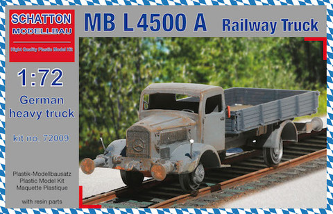 1/72 Mercedes MB L-4500 A Railway Truck