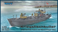 Kriegsfishkutter ’German Patrol and Minesweeper Ship’  1/72