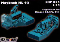 1/35 Maybach HL 42 Engine Set for Dragon SdKfz 251