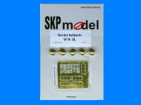 1/35 Soviet WWII Helmets  (5pcs)