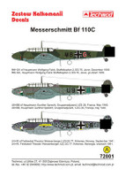 Messerschmitt Bf-110C  1/72