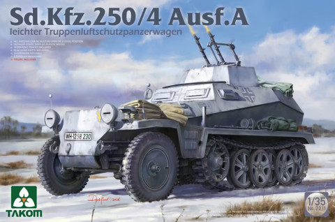 1/35 SdKfz 250/4 Ausf.A Ie. Truppenluftscutzpanzerwagen